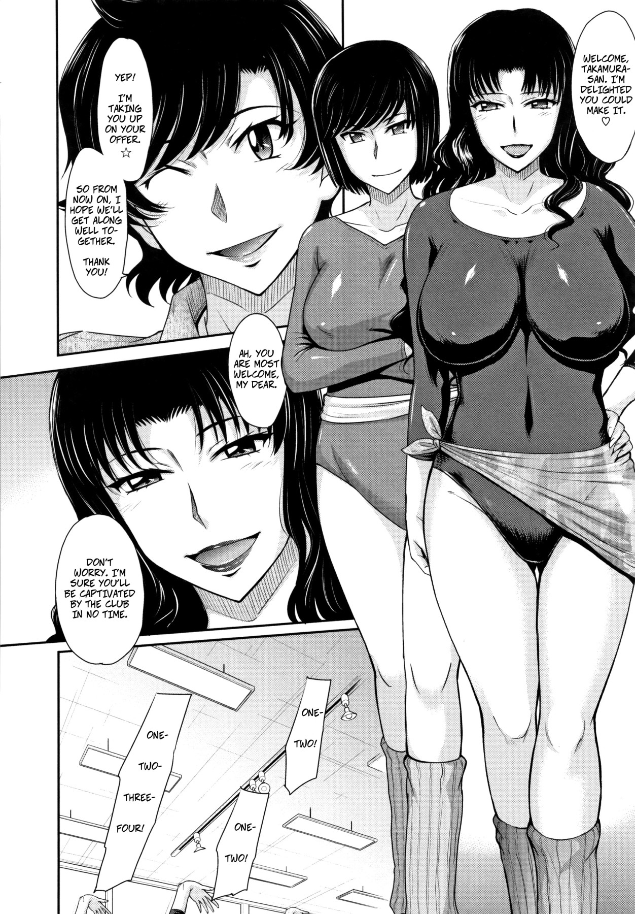 Hentai Manga Comic-Hitozuma, Mitsu to Niku-Chapter 1-5-8